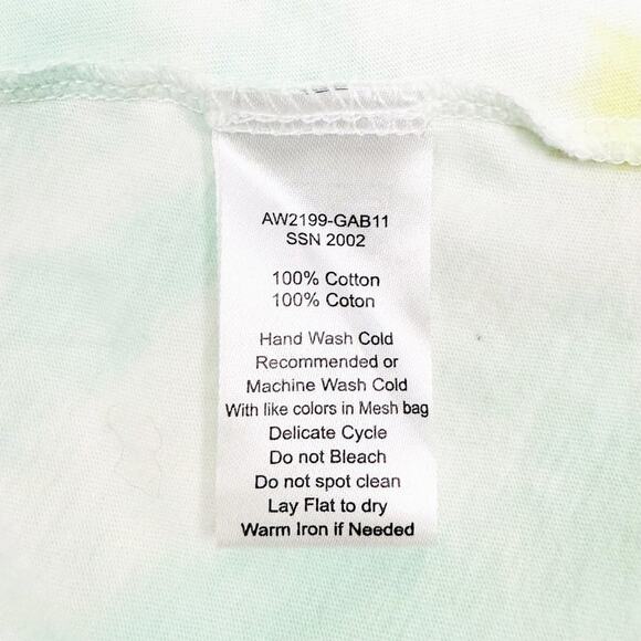 ATM Tie Dye Mini Dress Size S Sleeveless Cotton Summer Easy Fit Pockets - Picture 13 of 14